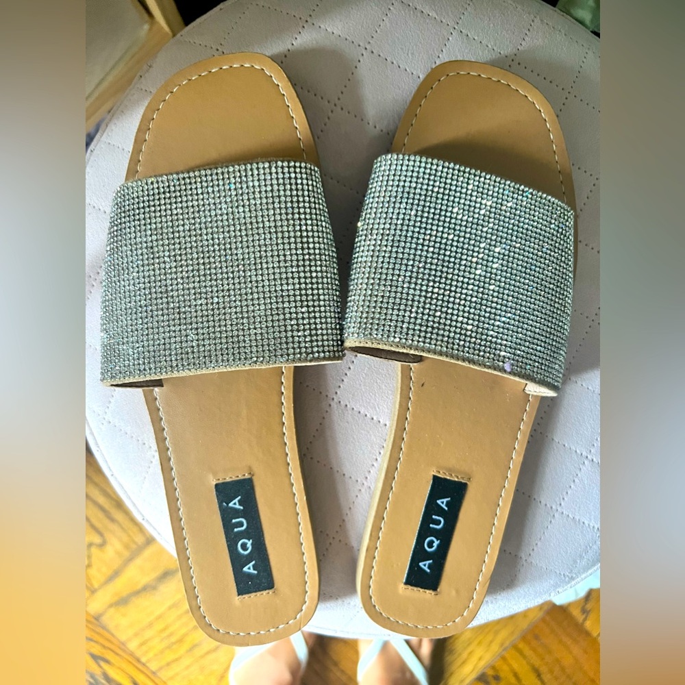 Bloomingdale’s AQUA sandals